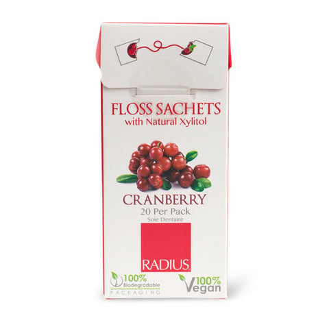 Radius Cranberry Floss Sachets