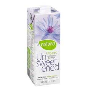 Natura Unsweetened Organic Soy Milk