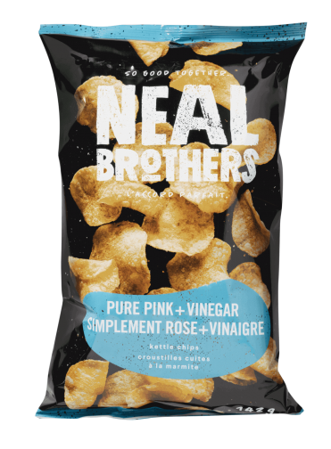 Neal Brothers Pure Pink & Vinegar Kettle Chips
