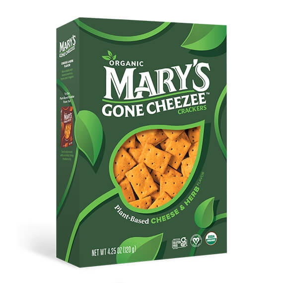 Mary's Cheezee Crackers Cheese & Herb