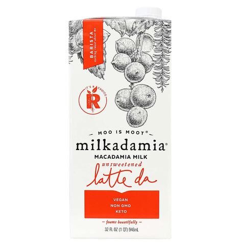 Milkadamia Unsweetened Latte Da Barista