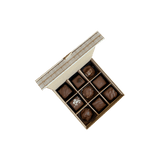 Sjaak's Nuts & Chews Melk Chocolate Truffle Assortment (9pc)