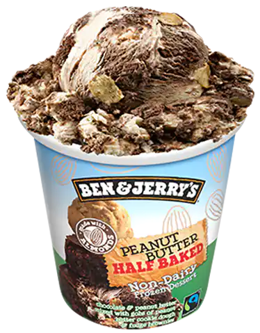 Ben & Jerry's - Peanut Butter Half Baked