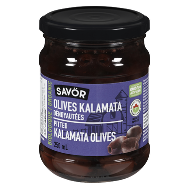 Savor Organic Pitted Kalamata Olives