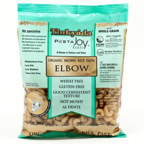 Tinkyada Organic Brown Rice Elbows