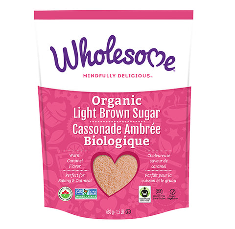 Wholesome Organic Light Brown Sugar
